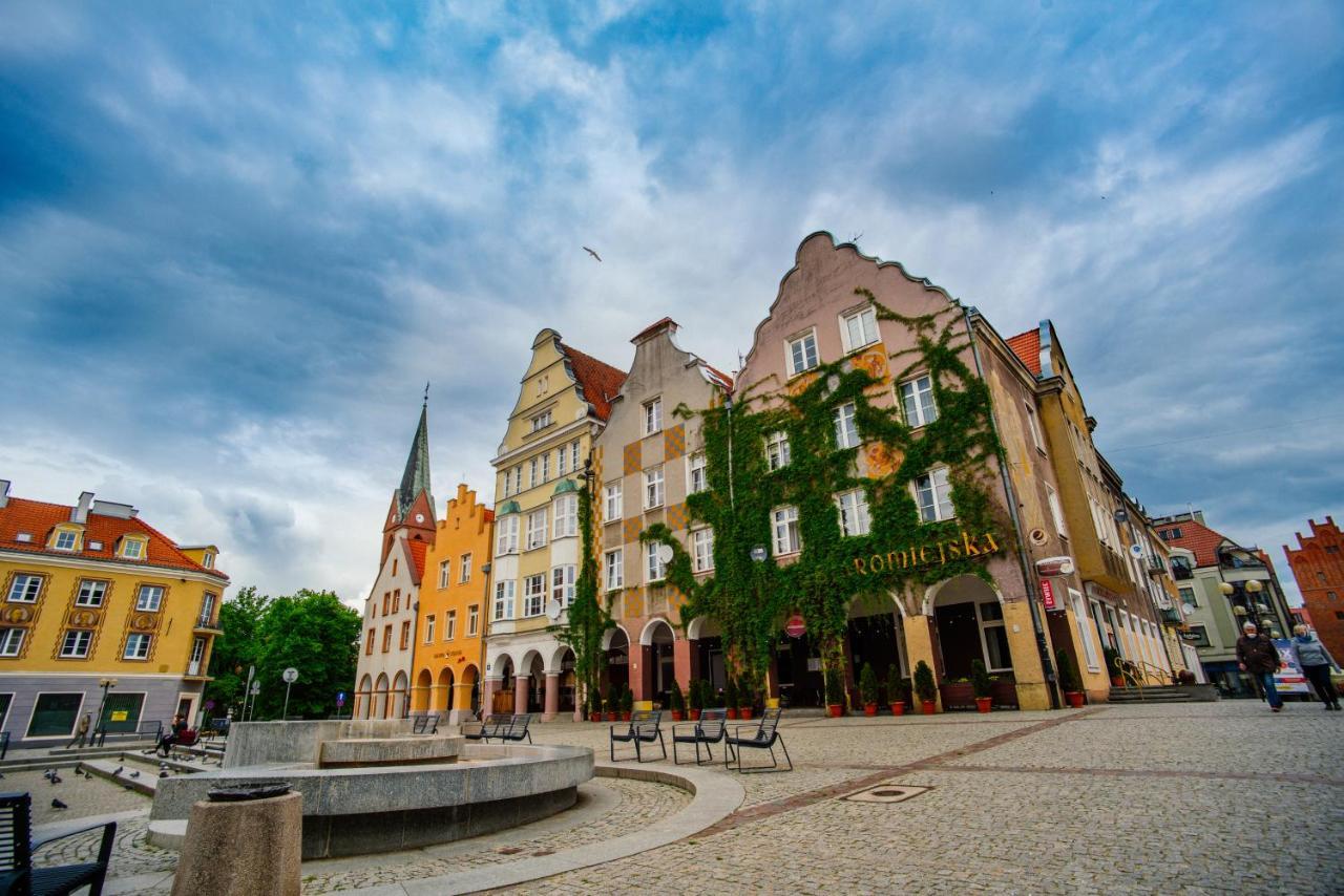 Apartament Hansa Klossa オルシュティン エクステリア 写真